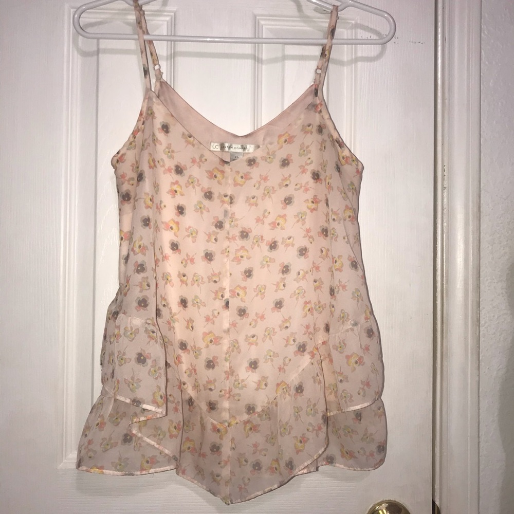 Lauren Conrad floral camisole